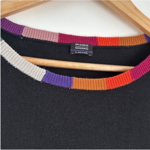 Anthropologie Splendid x Margherita Colorblocked Sweater - Picture 7 of 10